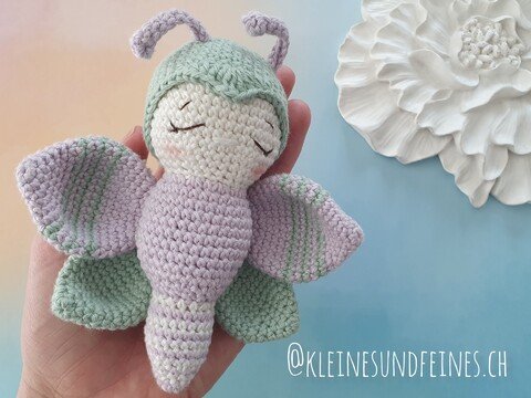 Butterfly "Flora" - PDF crochet pattern