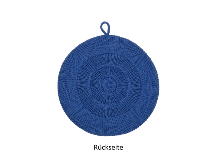 Topflappen Kreise im Kreis Strickanleitung