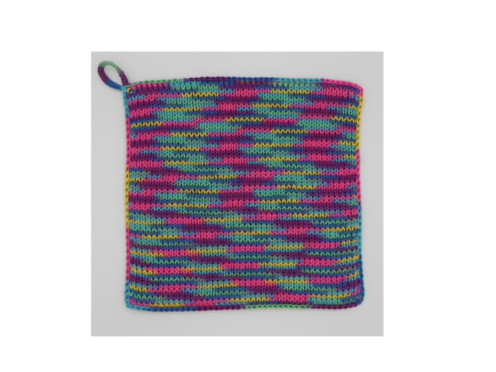 Topflappen Quadratisch, Praktisch und Gut Strickanleitung