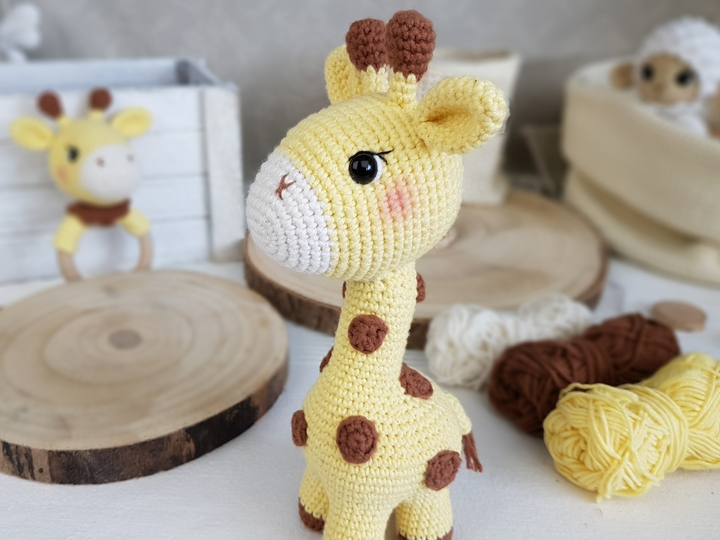 Giraffe Natalia - PDF Häkelanleitung / Muster / eBook