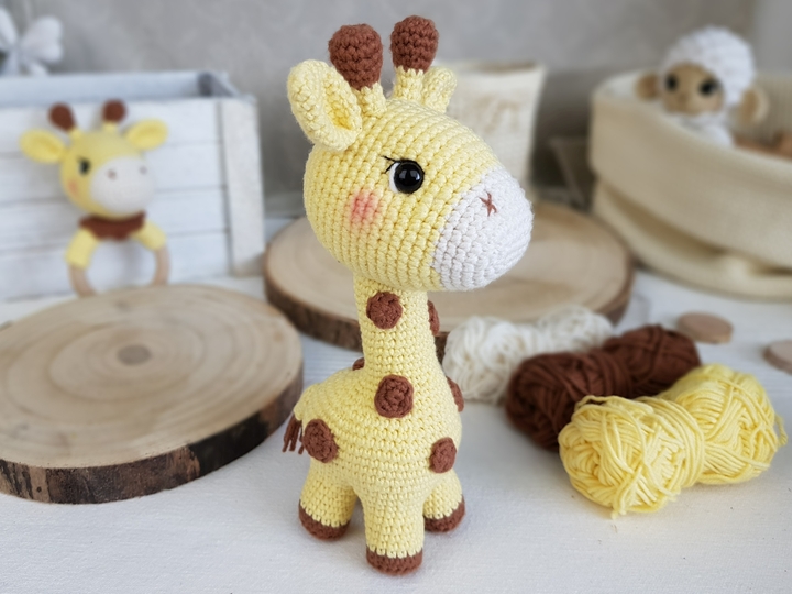 Giraffe Natalia - PDF Häkelanleitung / Muster / eBook