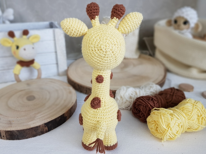 Giraffe Natalia - PDF Häkelanleitung / Muster / eBook