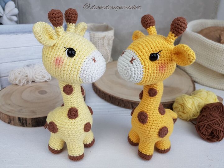 Giraffe Natalia - PDF Häkelanleitung / Muster / eBook