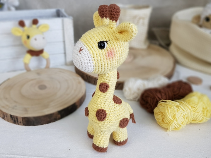 Giraffe Natalia - PDF Häkelanleitung / Muster / eBook