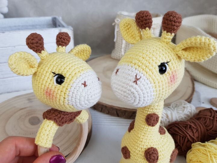 Giraffe Natalia - PDF Häkelanleitung / Muster / eBook