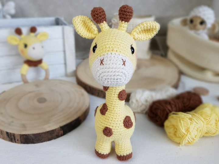 Giraffe Natalia - PDF Häkelanleitung / Muster / eBook