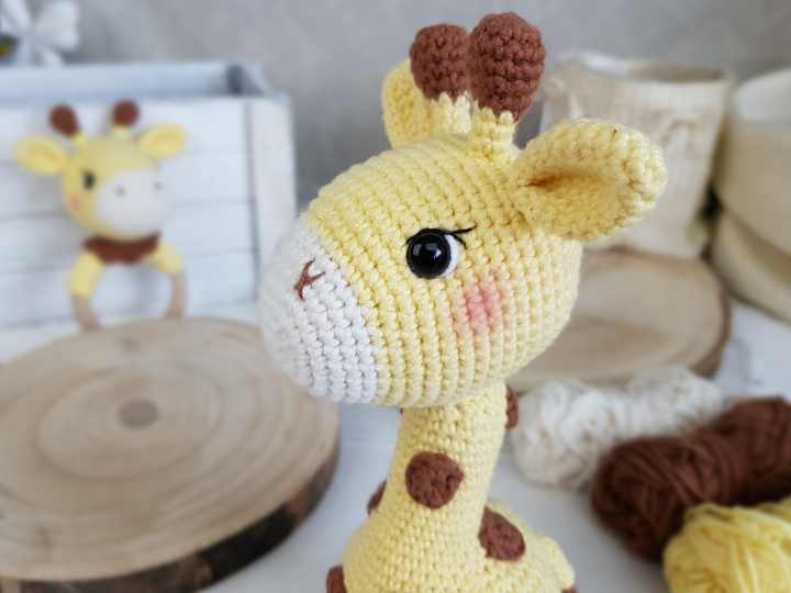 Giraffe Natalia - PDF Häkelanleitung / Muster / eBook