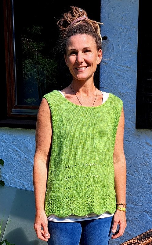 Sommertop "Wellenreiter" (Gr.36/38) und 40/42