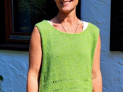 Sommertop "Wellenreiter" (Gr.36/38) und 40/42