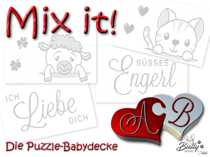 Mix it!  Die Puzzle-Babydecke - ENGERL