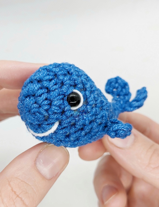 No sew crochet whale pattern, easy crochet whale amigurumi pattern - Image 7