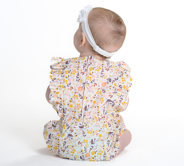 Baby Bloomer CHIARA Ruffle Romper PDF Pattern 0m–2y