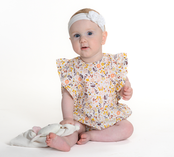 Baby Bloomer CHIARA Ruffle Romper PDF Pattern 0m–2y