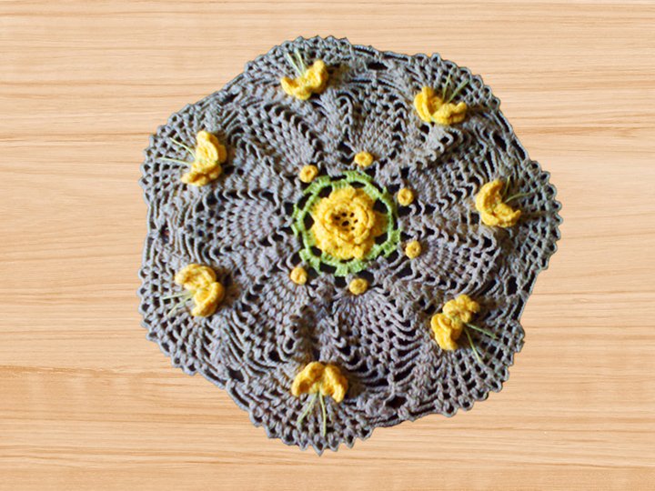 A Crochet Cushion PDF Pattern