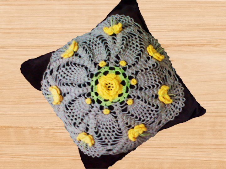 A Crochet Cushion PDF Pattern