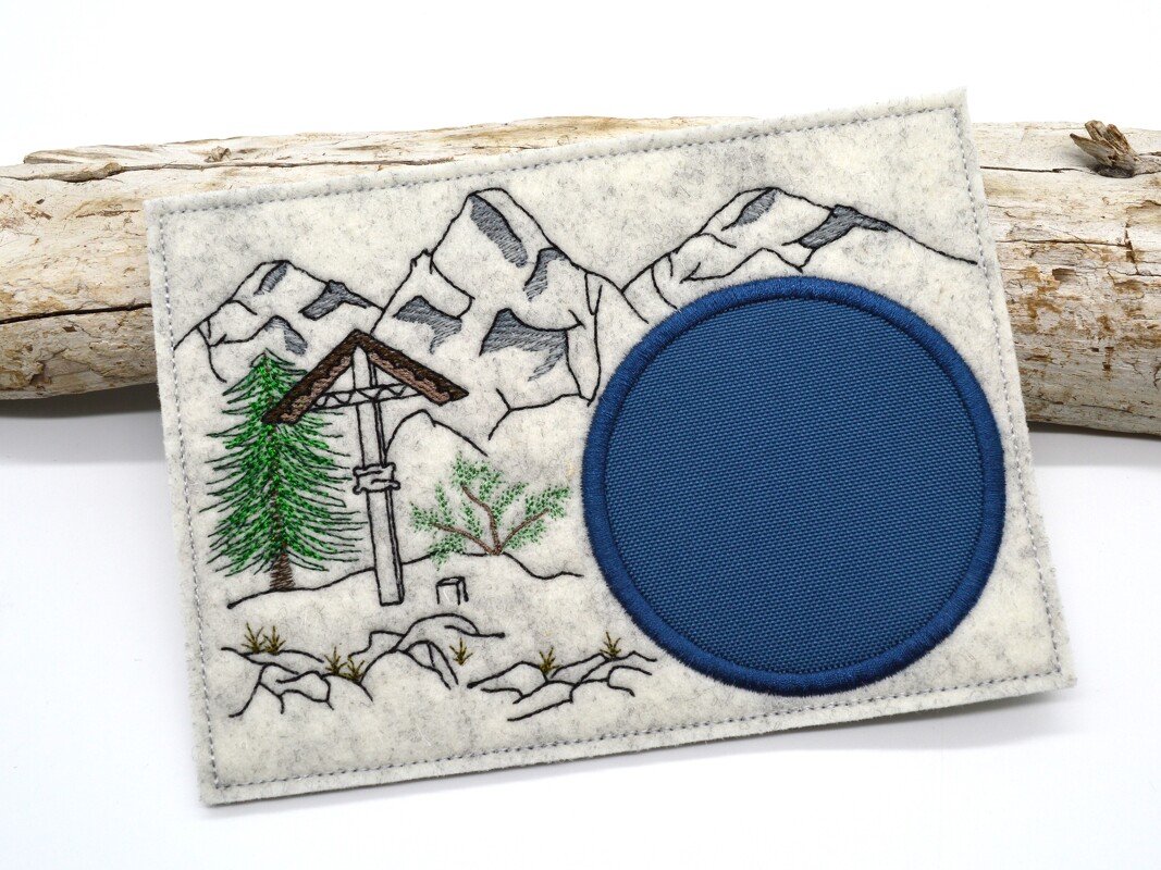 Stickdatei Mugrug Berge - Bild 2