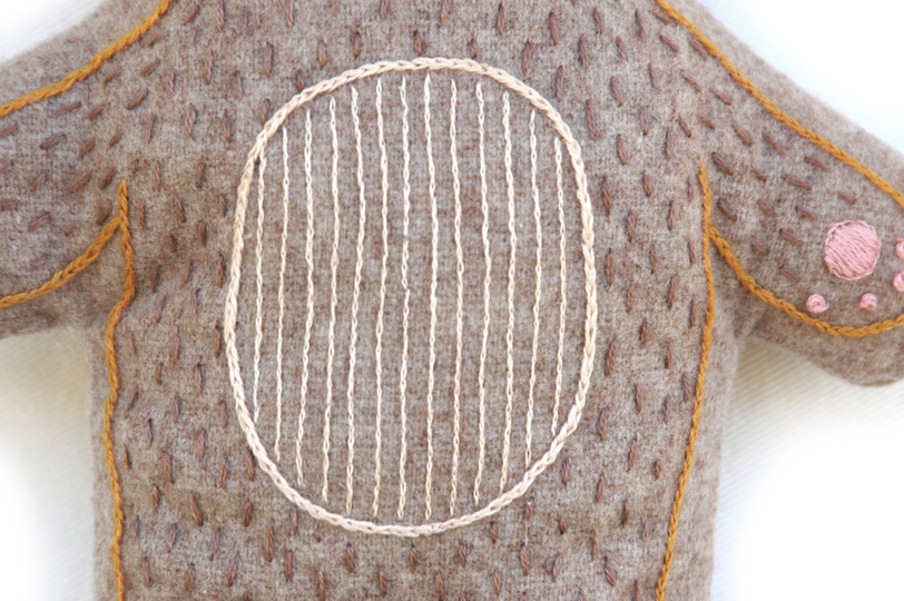 Embroidery and Sewing Pattern Teddybear Stuffed Animal Beginner