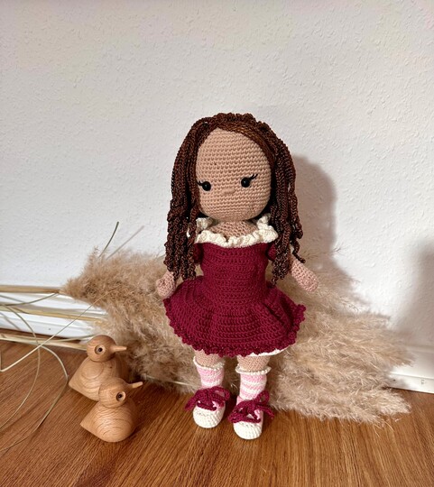 Häkelpuppe, Puppe Amigurumi, Häkelanleitung
