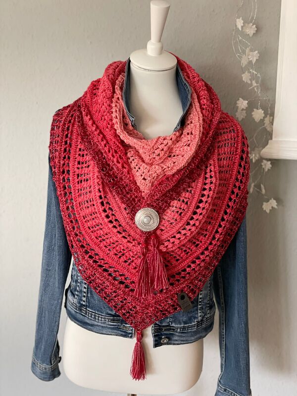 Häkelanleitung Dreieckstuch Belina - Bild 3