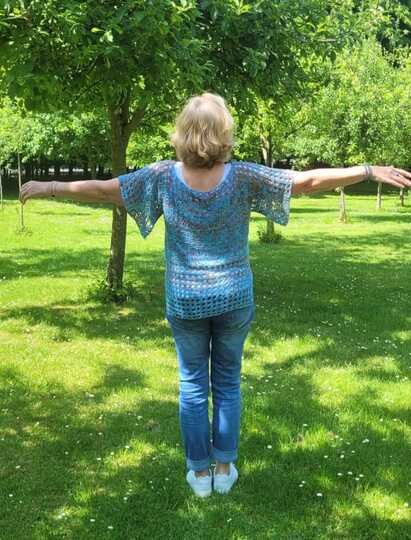 Häkelanleitung 3 in 1: Bambusa Crop Top, Shirt, Pullover