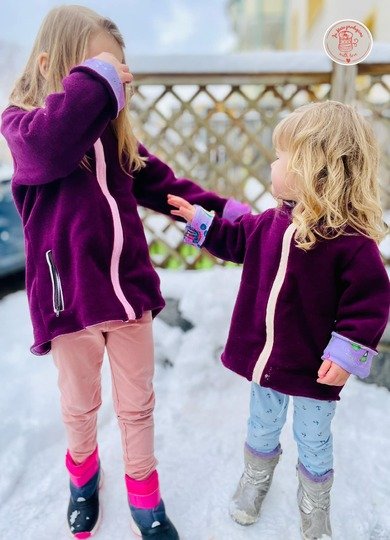 FLEECEJACKE KÜSTENLIEBE GR. 86 - 164 INKL. A0