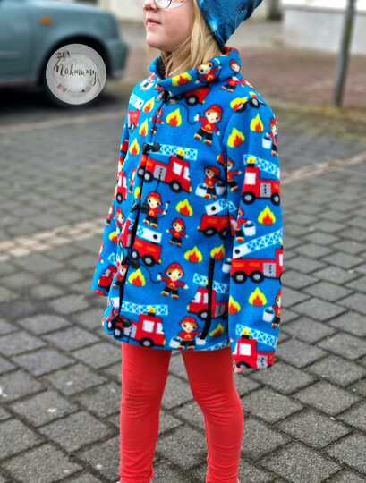 FLEECEJACKE KÜSTENLIEBE GR. 86 - 164 INKL. A0