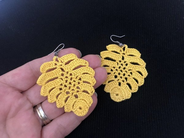 Earrings : r/crochet
