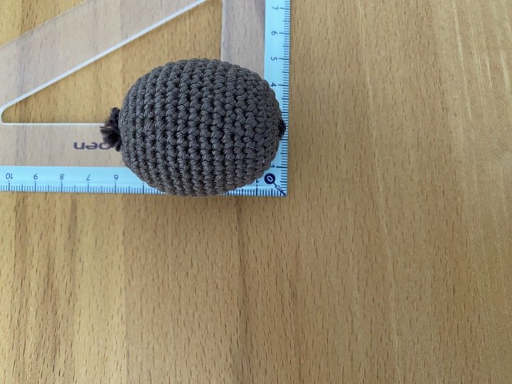 Kiwi häkeln, halbe Kiwi & Kiwi Scheibe für Kaufladen, Spielküche oder Deko