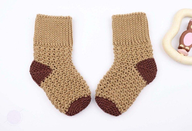 Baby & children's socks "Sarah" (sizes 0 m. to 4 yrs.)