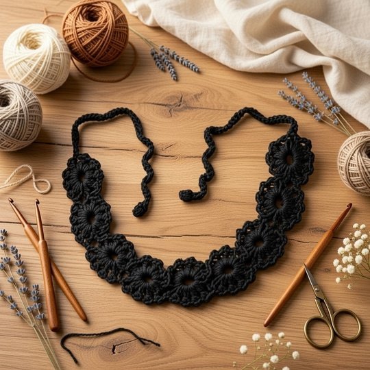 Crochet Headband Pattern PDF + Video Tutorial – Baby & Kids – Flower Cord