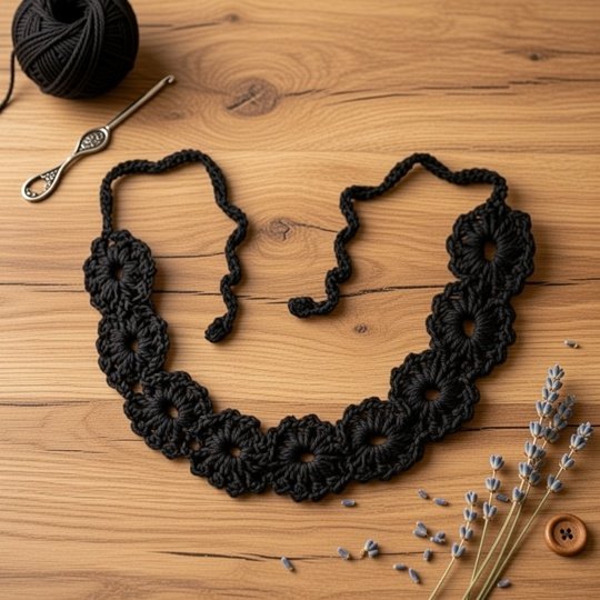 Crochet Headband Pattern PDF + Video Tutorial – Baby & Kids – Flower Cord