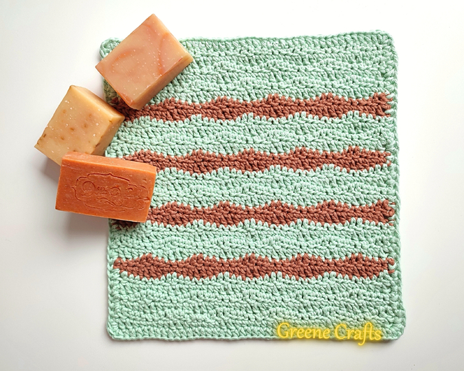 Spa Set Crochet Bundle - Bath Pouf, Face Scrubbies, Soap Saver, Washcloth