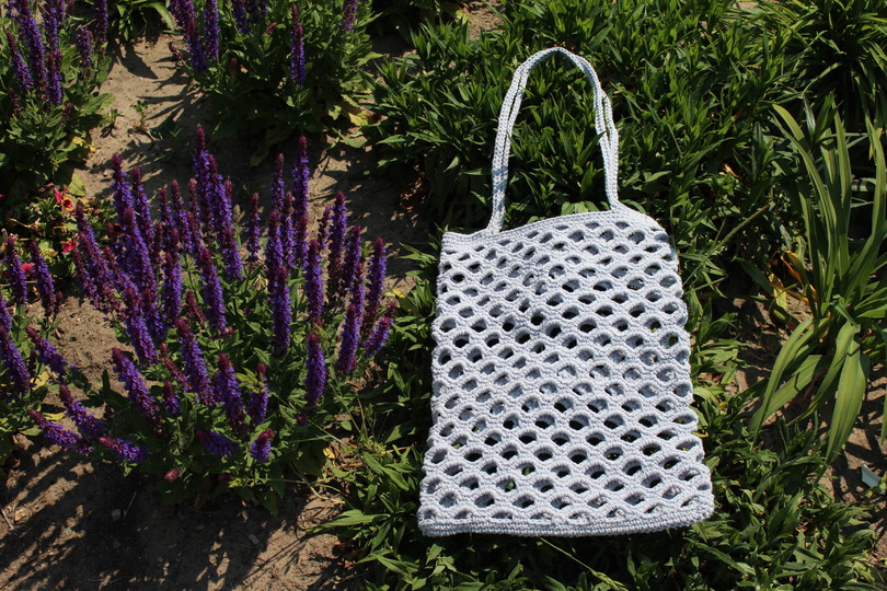 "Sky Blue" Tasche häkeln PDF-Anleitung