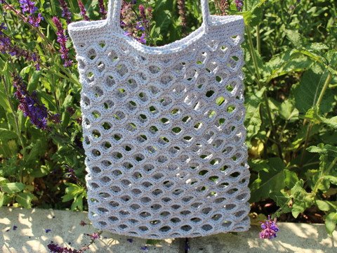 "Sky Blue" Tasche häkeln PDF-Anleitung