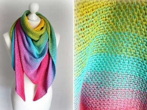 Dreieckstuch "Candy" von LaCritza