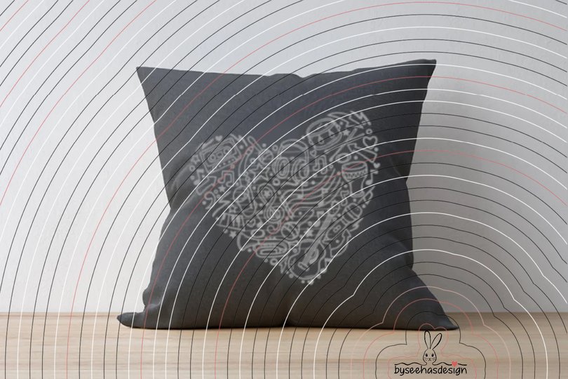 music heart Plotterdatei SVG DXF