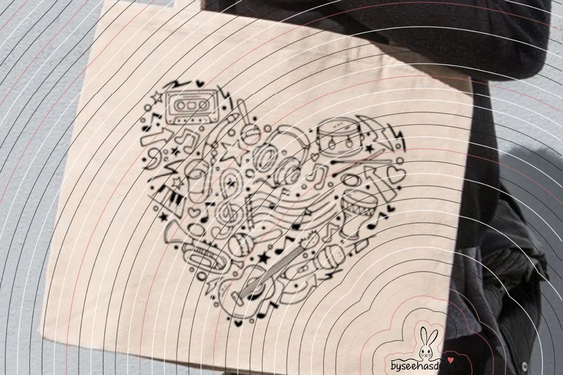 music heart Plotterdatei SVG DXF