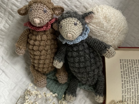Schaf Betty Häkelanleitung, Amigurumi Anleitung Lamm häkeln