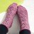 Toe-Up-Socken / Sneakersocken "Primrose", Strickanleitung, Größe 35 - 42