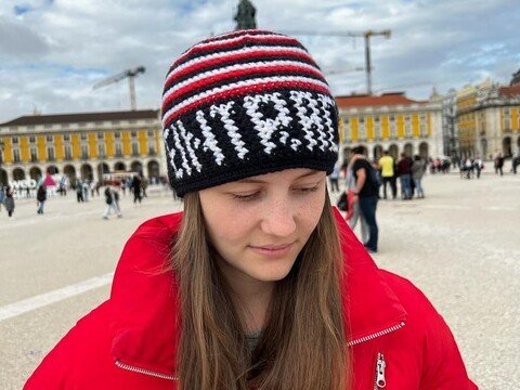 Eintracht Mütze / Häkelanleitung