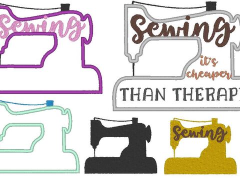 Stickdatei - Nähmaschine