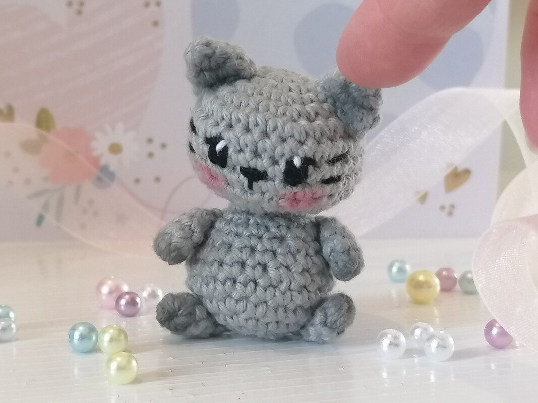 Mini Kitty Amigurumi – Cute Crochet Cat Pattern | Easy PDF Tutorial