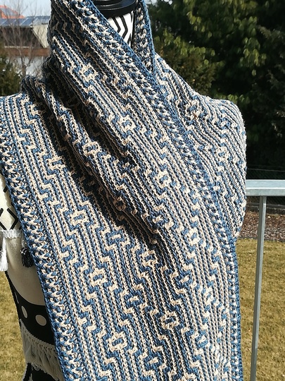 Loop Mosy, gehäklter Loop