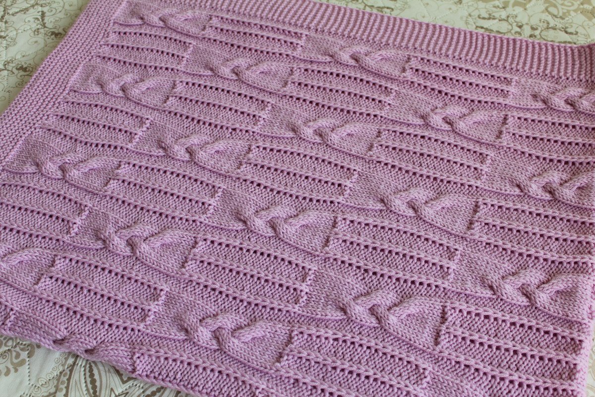 "Cosy" Baby-, Kinderdecke stricken PDF-Anleitung - Bild 5