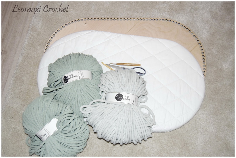 - NOÈ - Wickelkorb + Windelkorb häkeln, Set Baby, Geschenk, Geburt, Taufe