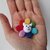 Cat rainbow flower miniature