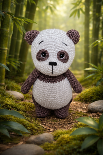 PDF Häkelanleitung Panda Lian 2.0