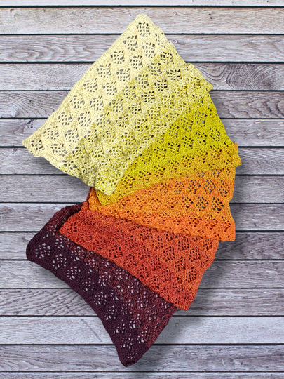 Schal / Stola „Starshine BE“ - Häkelanleitung