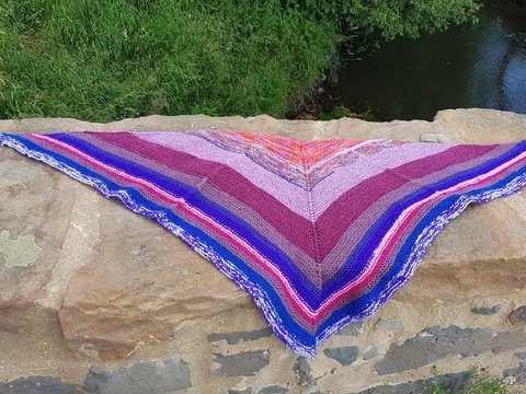 Einfaches Dreieckstuch