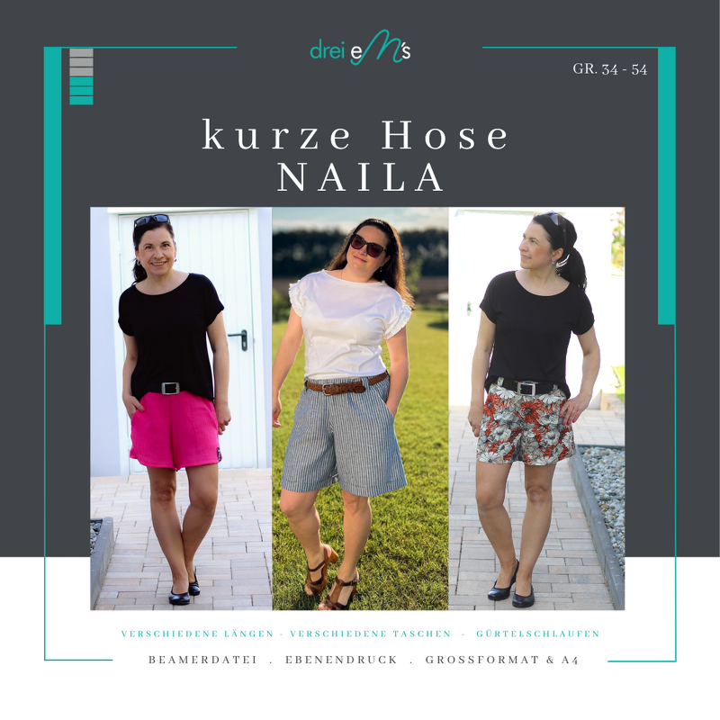 Ebook kurze Hose NAILA Gr. 34-54